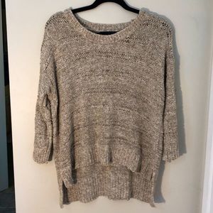 High low sweater